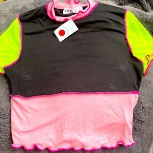 fun neon shirt